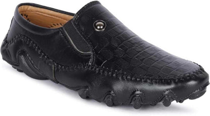 HATTOUN Synthetic Leather Comfortable Loafers for Men - alphahostel.in
