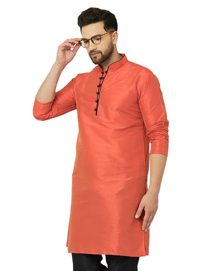 ABH LIFESTYLE Men's Silk Long Kurta only.