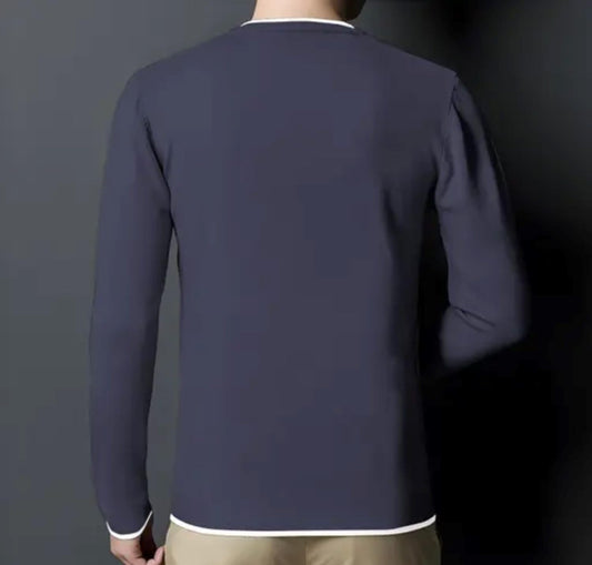 FASHA Men's Solid Regular Fit