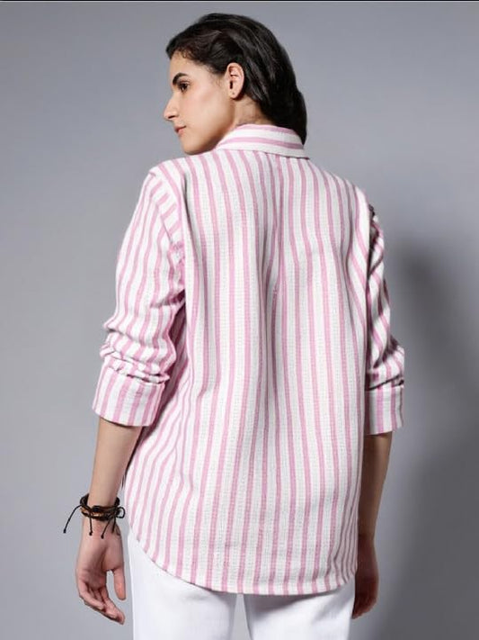 PERFECT PRODUCTIONS Women Cotton Shirt
