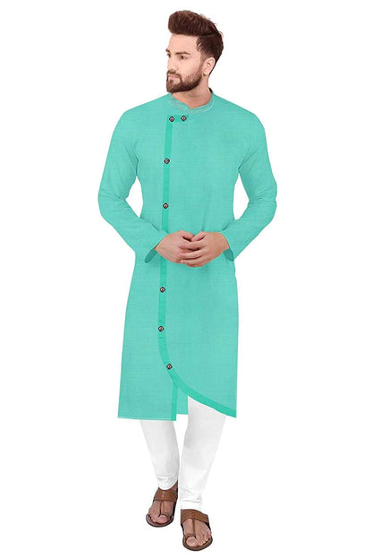 trustous Men's Cotton Kurta Set