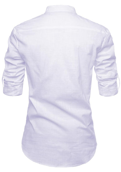 TrendiVastra Men's Cotton Blend Fabric Full Sleeve