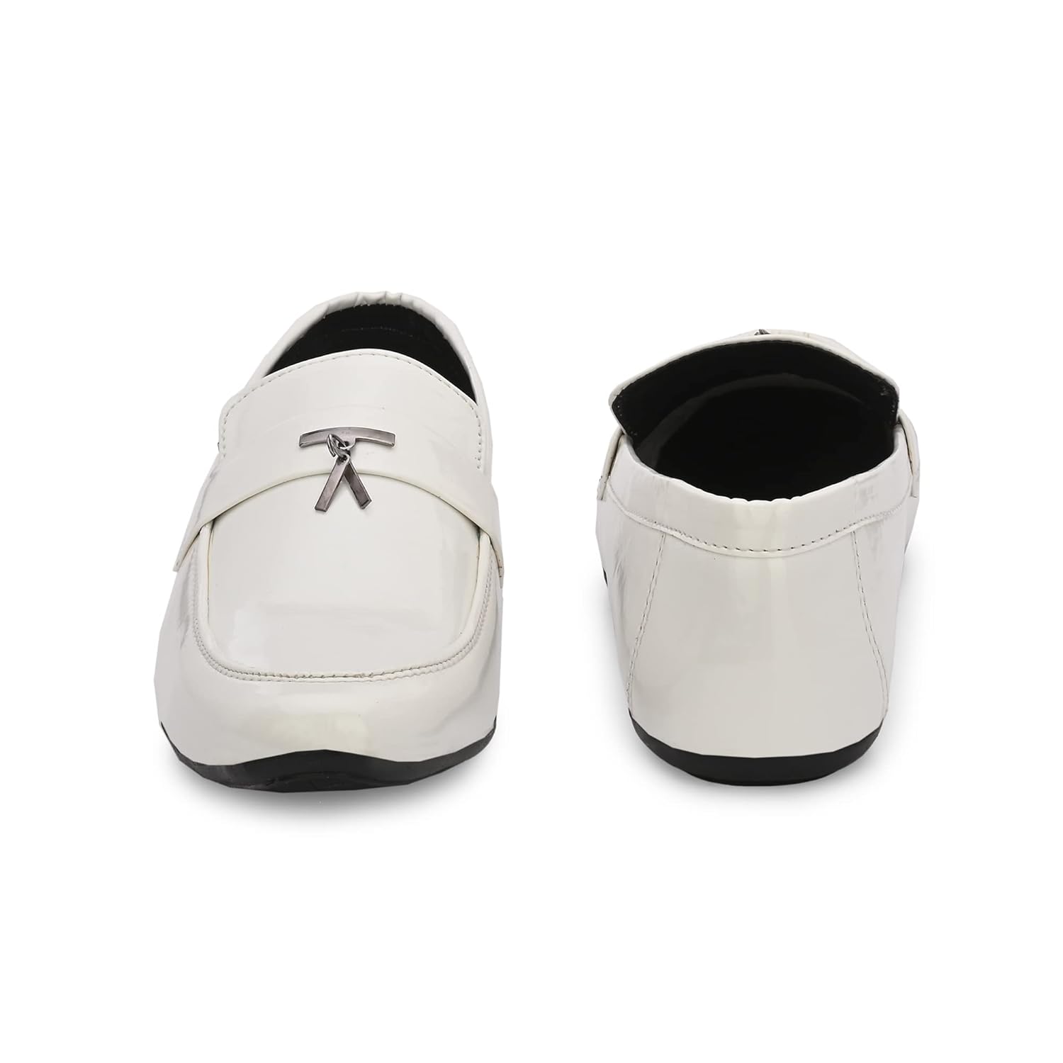 GELLWOJ Men's Buckle White Nagras - alphahostel.in