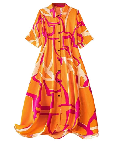 Leriya Fashion Women's A-Line Rayon Western Midi Party