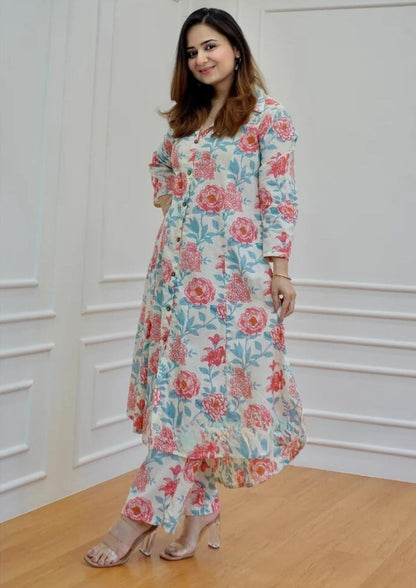 LERIYA FASHION Anarkali Kurta-Set for Women
