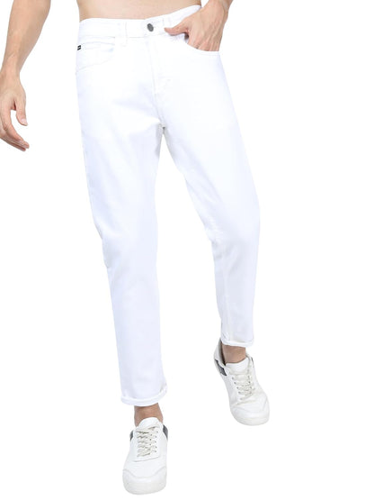 KETCH Men's Tapered Fit Mid Rise Jeans