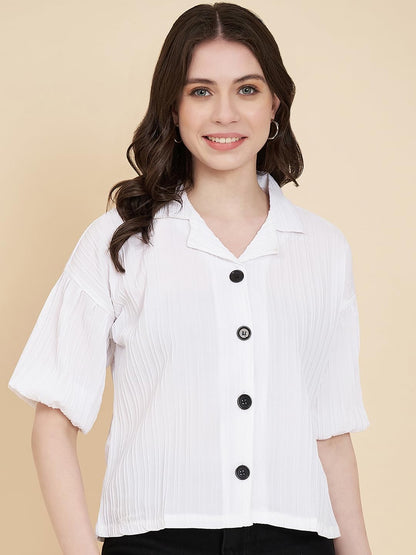 VAIRAGEE Women Cotton Blend Striped Pattern