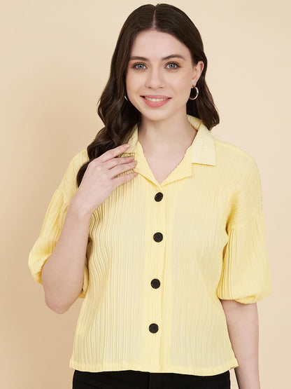 VAIRAGEE Women Cotton Blend Striped Pattern