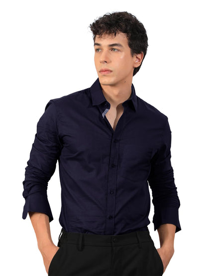 Men's Regular Fit Soft Cotton Blend Casual Comb