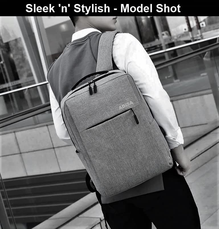 ADISA Large laptop backpack office bag college - alphahostel.in