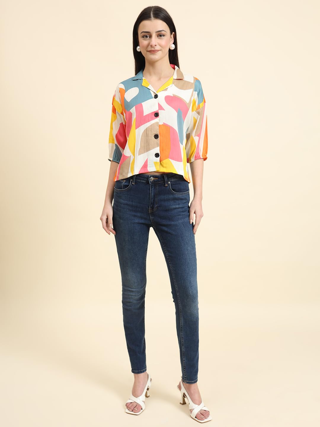 SOFISTY Women's Boxy Shirt | Cotton Bland