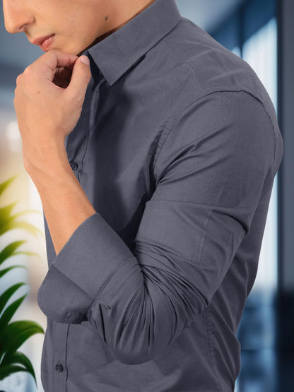 Men's Regular Fit Soft Cotton Blend Casual Comb