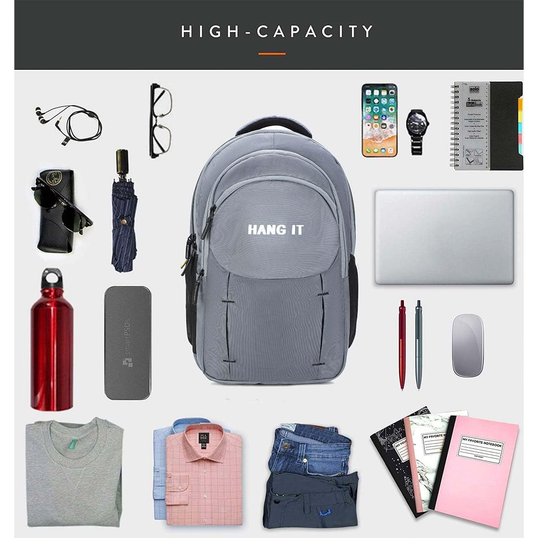 HANG IT School Backpack for Teens, Casual Backpack - alphahostel.in
