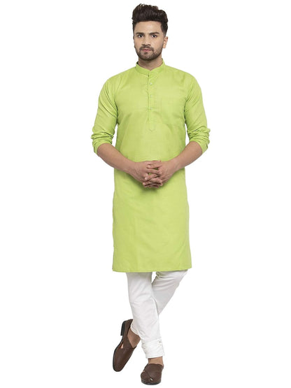 ABH LIFESTYLE Men's Cotton Kurta Pyjama Set