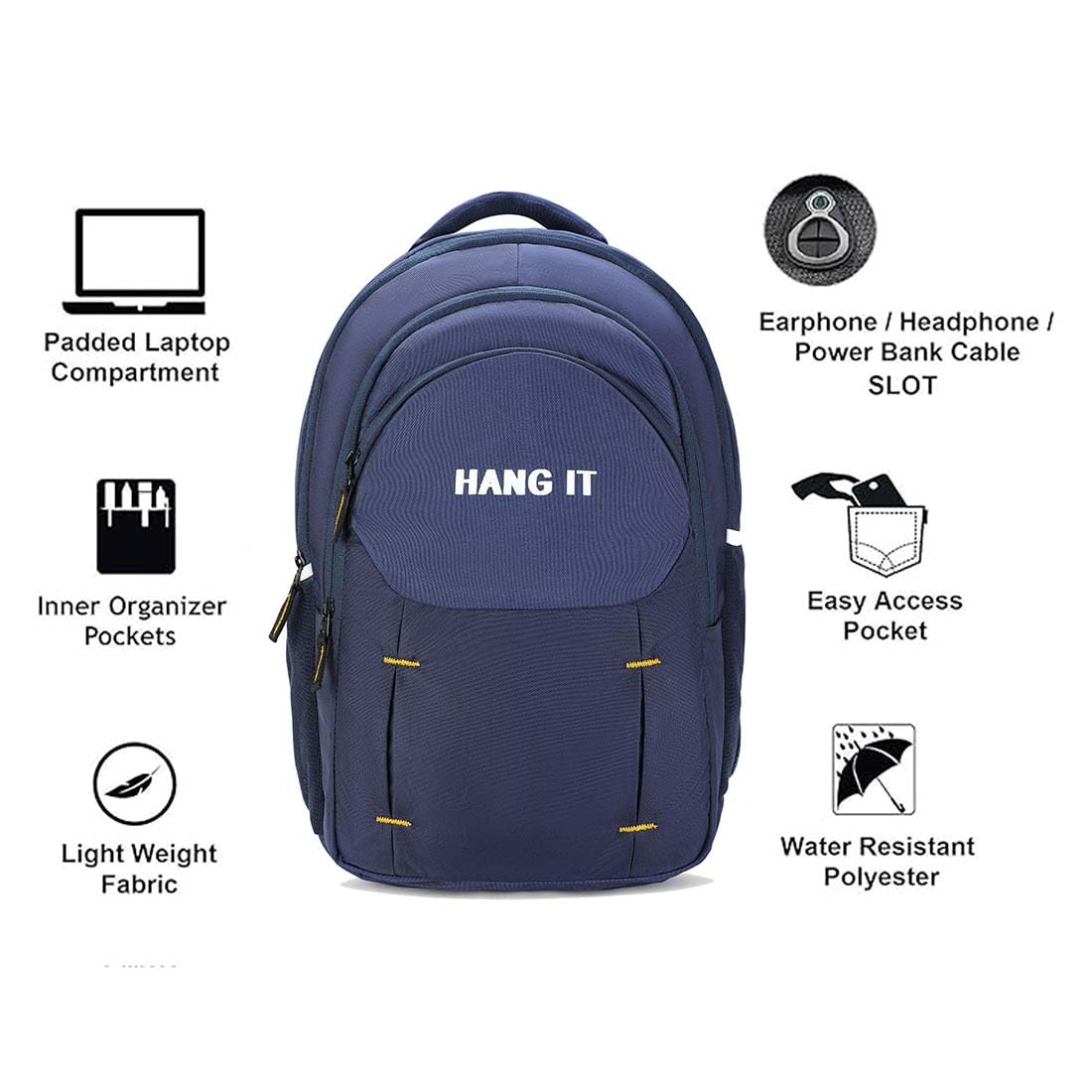 HANG IT School Backpack for Teens, Casual Backpack - alphahostel.in
