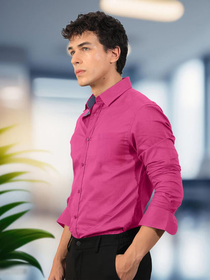 Men's Regular Fit Soft Cotton Blend Casual Comb