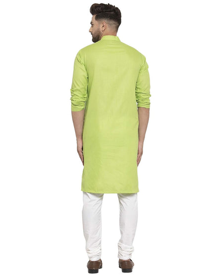 ABH LIFESTYLE Men's Cotton Kurta Pyjama Set