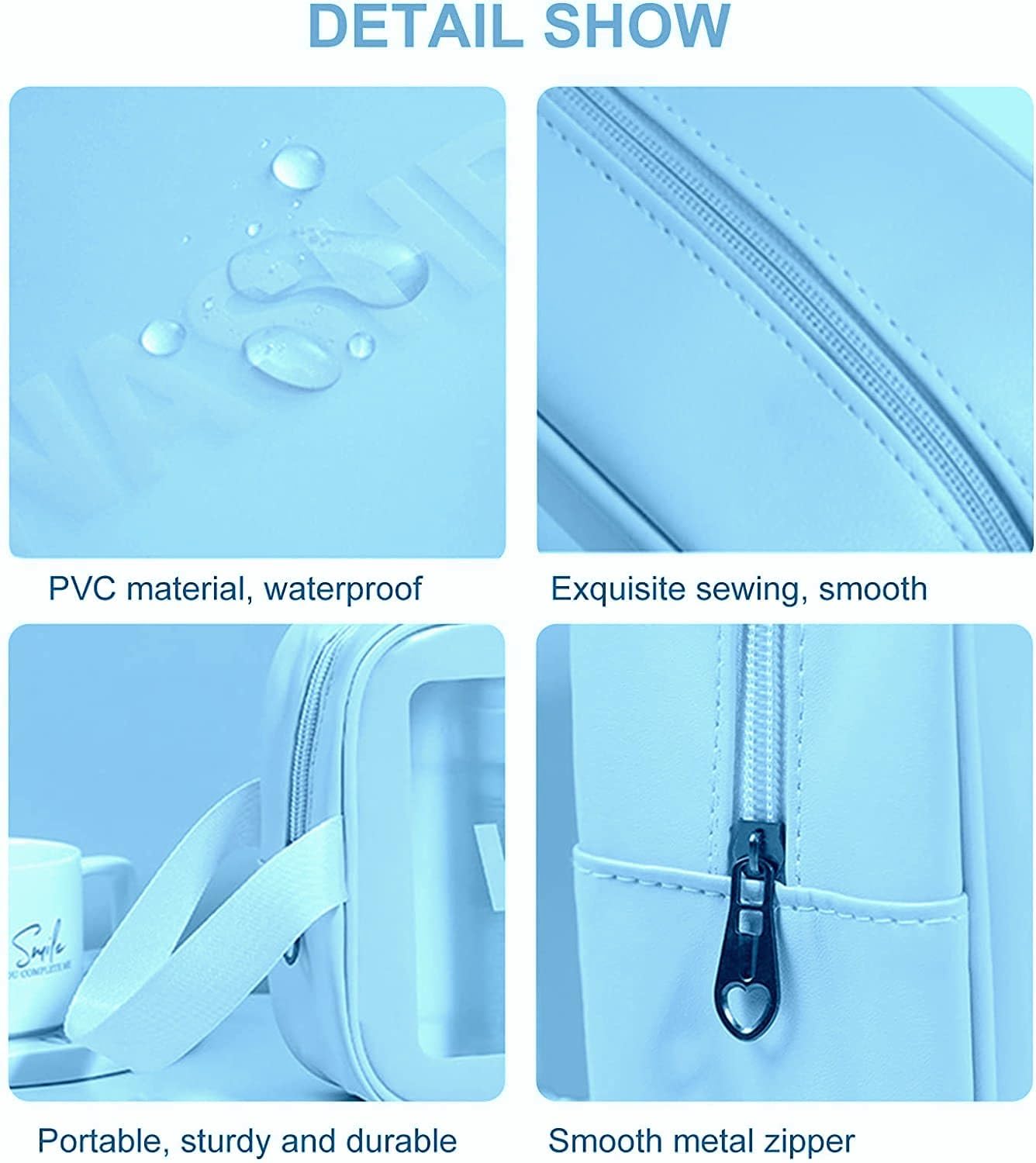 KUKLAR Wash Bag Pouch for Travel Kit Toiletry Bag