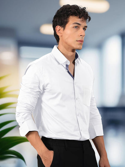 Men's Regular Fit Soft Cotton Blend Casual Comb