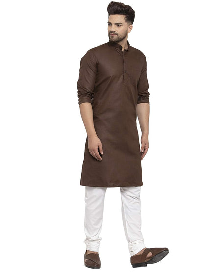 ABH LIFESTYLE Men's Cotton Kurta Pyjama Set