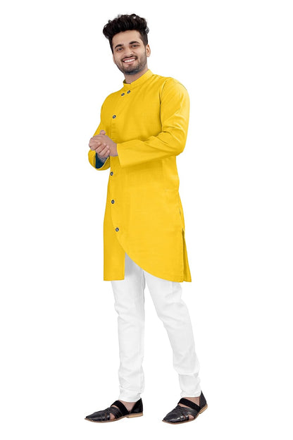 OS JEANS Kurta pyjama for Mens In cross patten