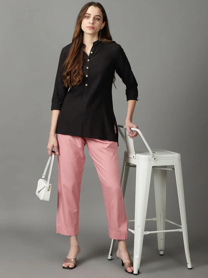 Cadila Women's Cotton Drawstring Rayon Pants