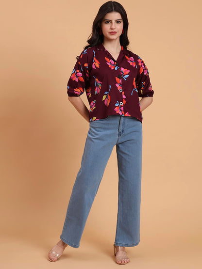 SOFISTY Women's Boxy Shirt | Cotton Bland