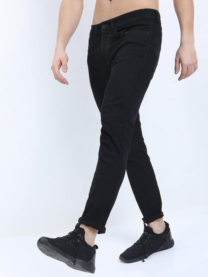KETCH Men's Tapered Fit Mid Rise Jeans