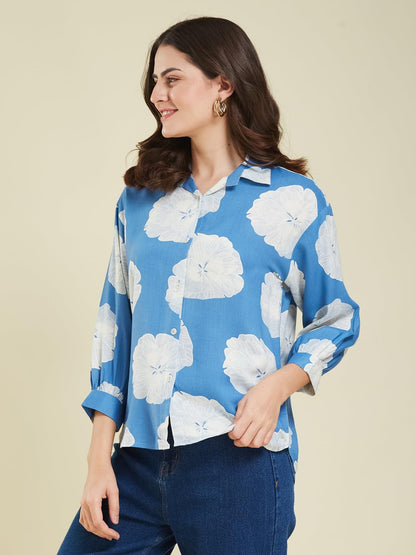 J TURRITOPSIS Women's Rayon Floral Printed Stylish