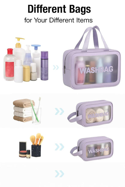 KUKLAR Wash Bag Pouch for Travel Kit Toiletry Bag