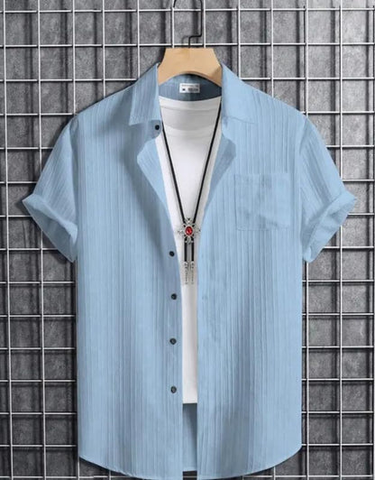 Vikita Enterprise Cotton Stylish Boys Shirts Regular Fit