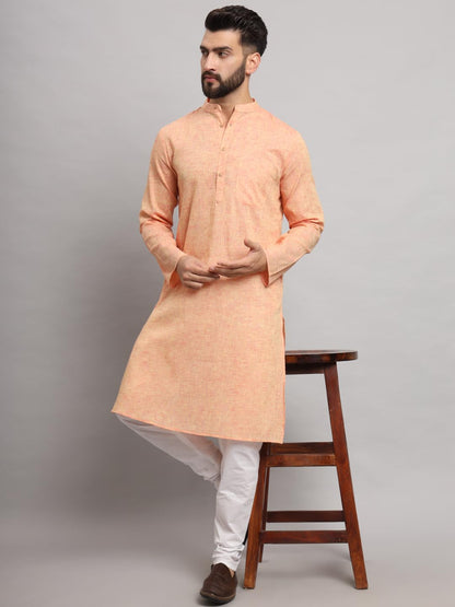 LATEST CHIKAN Men's Cotton Regular Textured