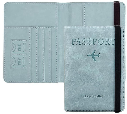 MONJAY Premium Passport Holder Cover Travel Wallet