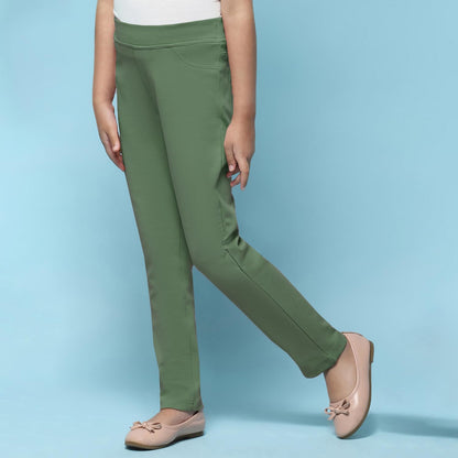 BIBA Girl's Regular Casual Pants