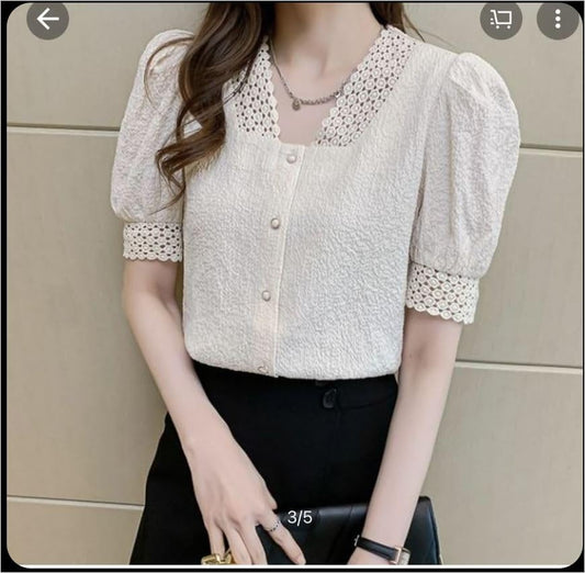 JC JUMMY COUTURE Women's Vintage Style Blouse