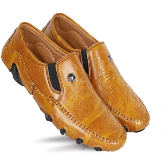 HATTOUN Synthetic Leather Comfortable Loafers for Men - alphahostel.in