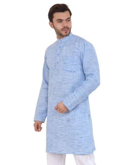 LATEST CHIKAN Men's Cotton Regular Kurta