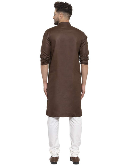 ABH LIFESTYLE Men's Cotton Kurta Pyjama Set