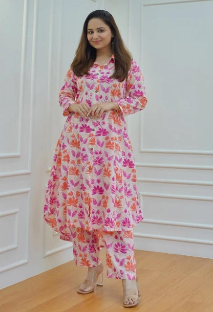LERIYA FASHION Anarkali Kurta-Set for Women