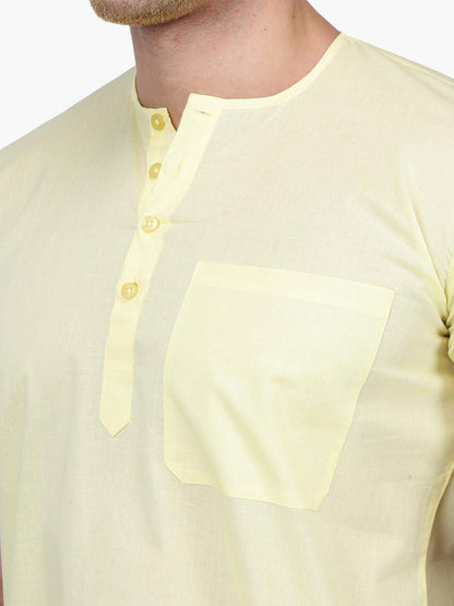 Rajubhai Hargovindas Men Cotton Straight Kurta