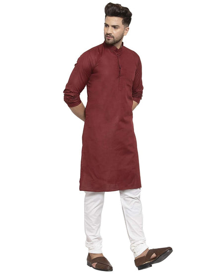 ABH LIFESTYLE Men's Cotton Kurta Pyjama Set