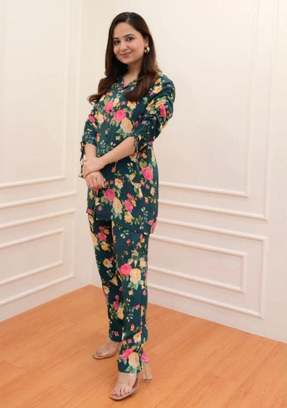 GRECIILOOKS Anarkali Kurta-Set for Women
