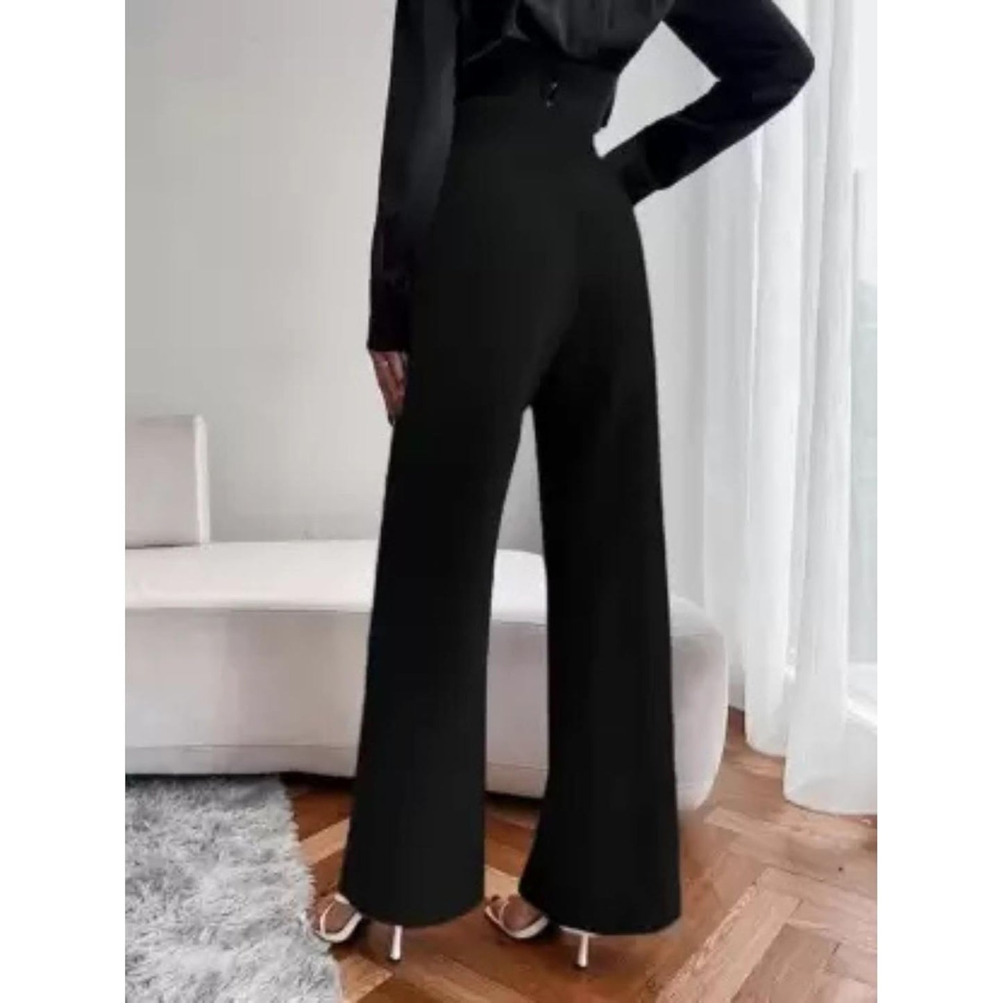 D&V Creations Wide Leg Trousers for Women
