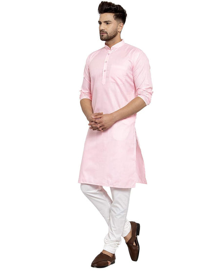 ABH LIFESTYLE Men's Cotton Kurta Pyjama Set