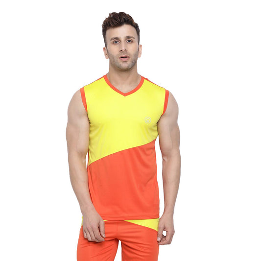 CHKOKKO Tank Tops Sleeveless T-Shirt for Men Dry Fit