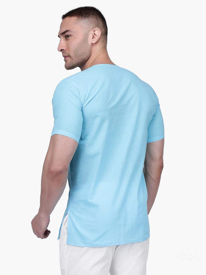 Rajubhai Hargovindas Men Cotton Straight Kurta