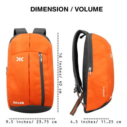 KILLER Jupiter Small Outdoor Mini Backpack 12L - alphahostel.in