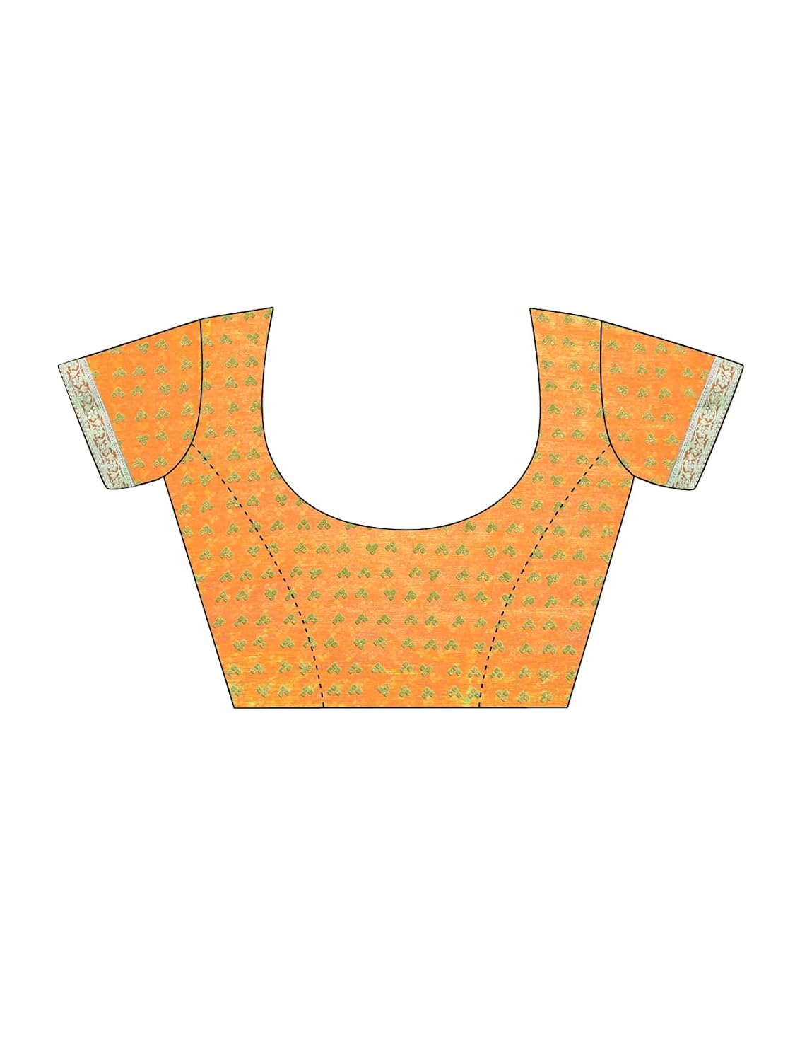 SIRIL Women's Bandhani Printed Saree with Blouse