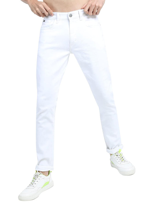 KETCH Men's Slim Fit Mid Rise Jeans (Stretchable)