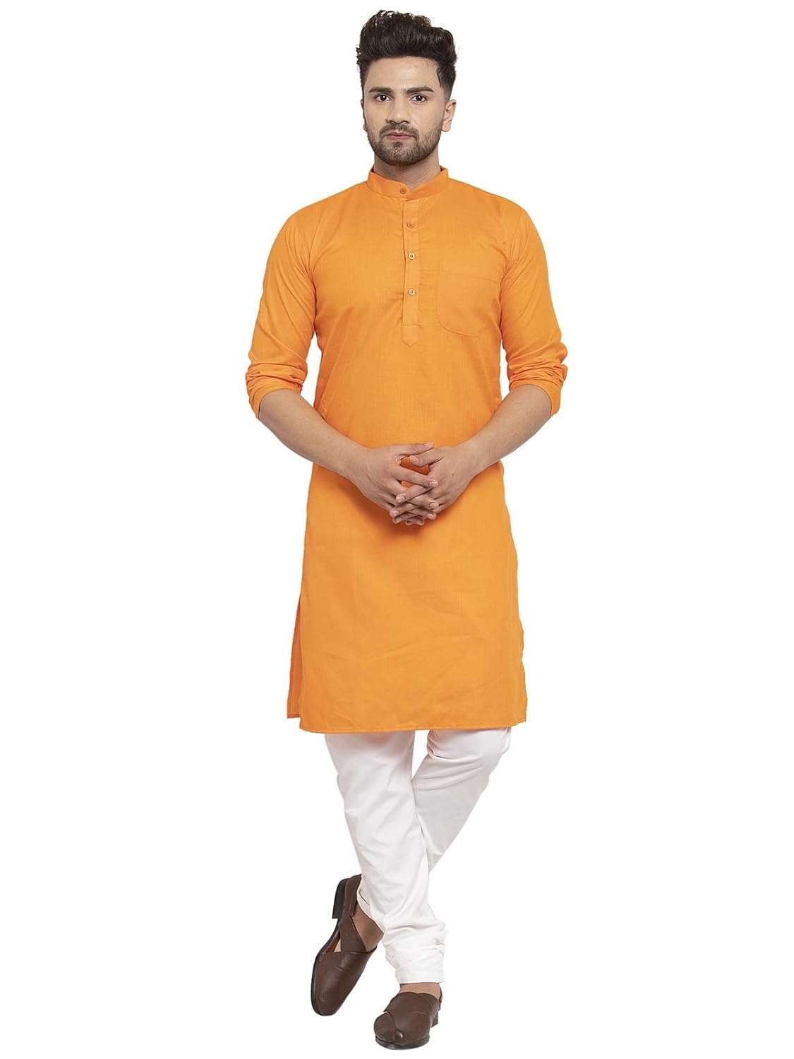 ABH LIFESTYLE Men's Cotton Kurta Pyjama Set